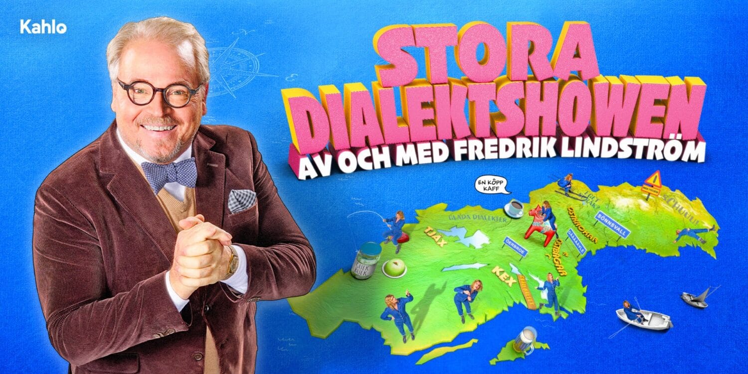 Stora Dialektshowen – Av och med Fredrik Lindström