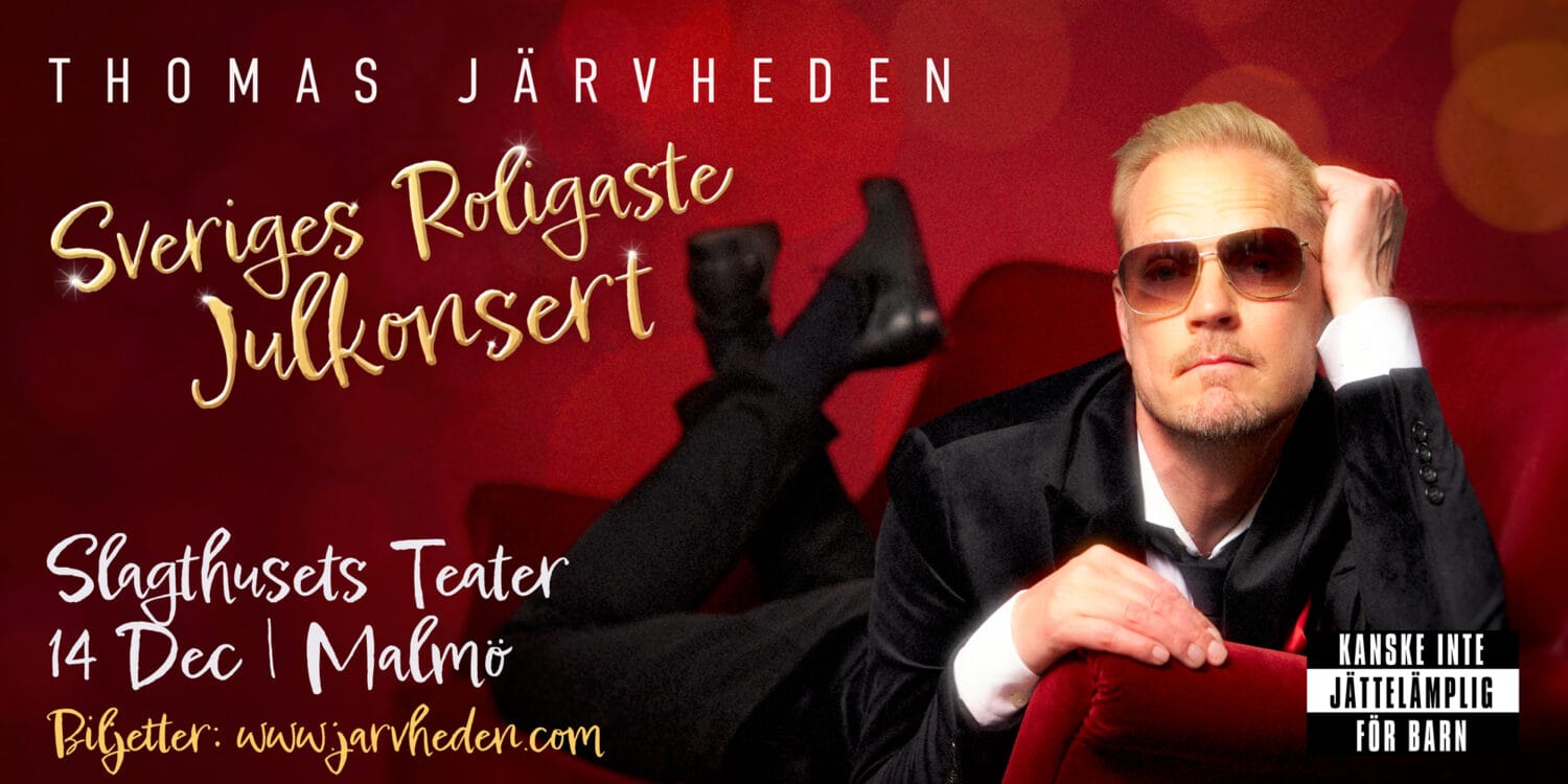 Thomas Järvheden &#8211; Sveriges Roligaste Julkonsert