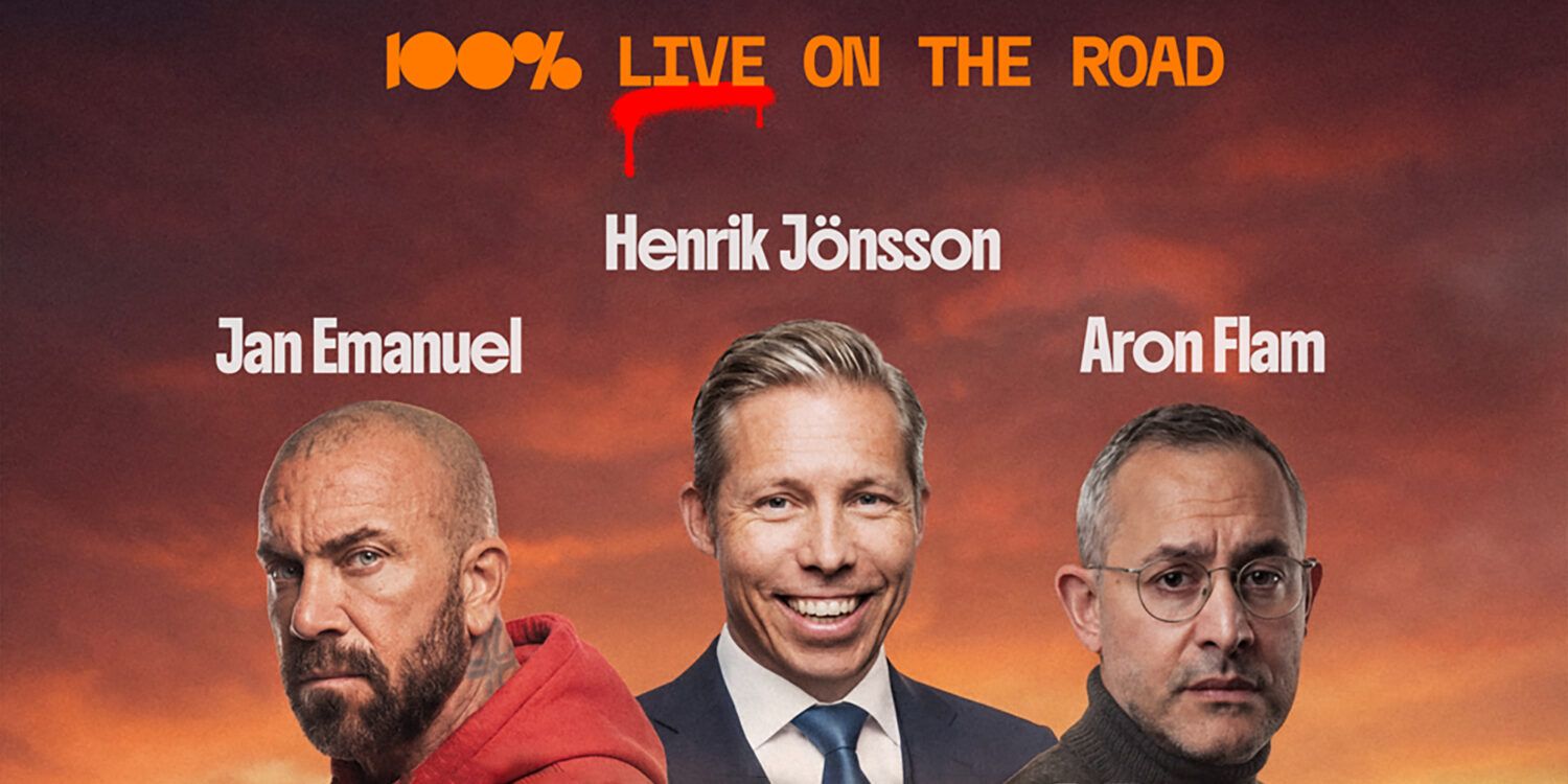 100% live on the road